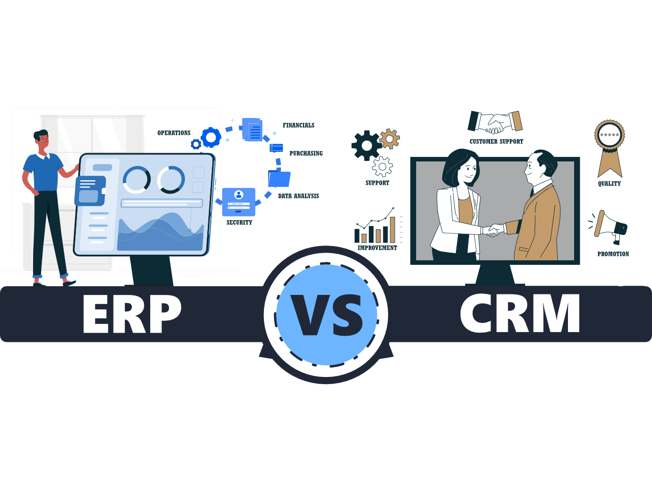 CRM vs ERP: Whats the Difference and Which One Do You Need?